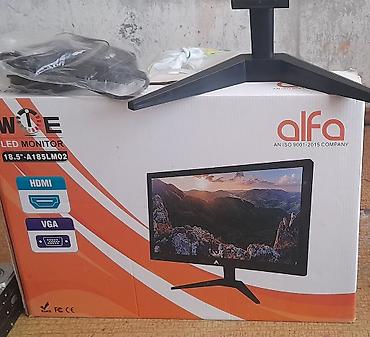 irsad masaustu komputer: Alfa LED Monitor – 18.5" (Model: A185LM02) - Ekran diaqonalı: 18.5" - — 1