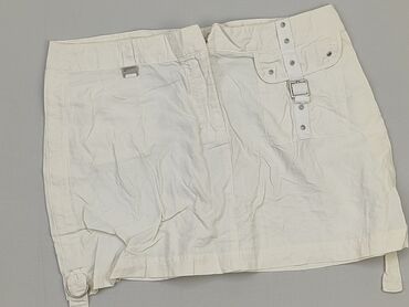 spódniczka beżowa mini: Skirt, L (EU 40), condition - Very good