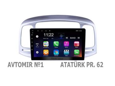 Maqnitofonlar: Hyundai acccent 2010 android monitro 🚙🚒 ünvana və bölgələrə ödənişli