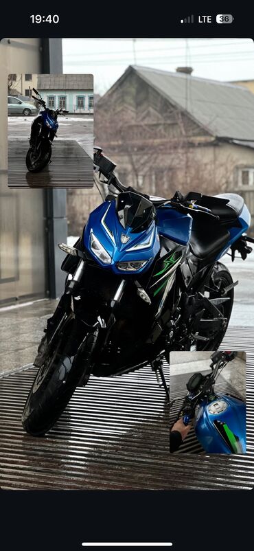 меняю на мотоцикл: 🚨Продам Kawasaki 🚨Z400 2023 года в идеальном состоянии! ✅ Год