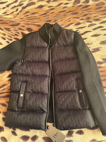 deri kurtkalar satisi: Dior kişi jaketi - Model: ön hissəsi yastıqlı, Dior monoqram naxışlı; — 4