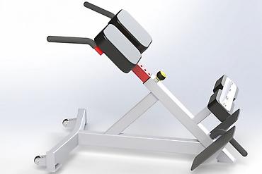 burn machine: Гиперэкстензия (римский стул) для тренировки спины, ягодиц и задней — 1