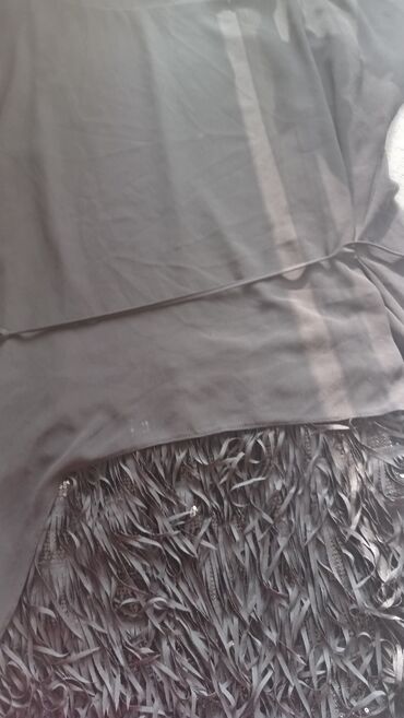 Köynək və bluzalar: Qara rəngdə şık tunika/kofta - Dizayn: Yuxarı hissəsi hamar parça — 3