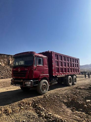 Другой строительный транспорт: Самосвал Shaanxi (Shacman) F2000, красный, колесная формула 6x4 — 5