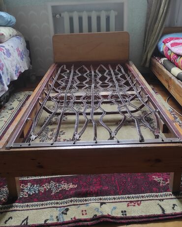 taxta mebel: Односпальная кровать, Без подьемного механизма, Без матраса, Без выдвижных ящиков, Азербайджан