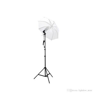 бишкек свет: Рассеивающий Зонт 85см Bobby Studio Параболический зонт белый на