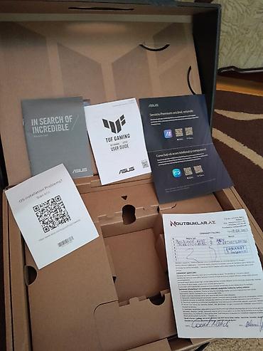 ASUS: İşlənmiş ASUS TUF Gaming, 15.6 ", Intel Core i5, 512 GB, Pulsuz çatdırılma — 7