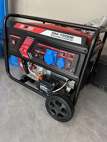 бензогенератор: Бензиновый генератор D-MAX DM-7500E - Тип: переносной бензогенератор — 2