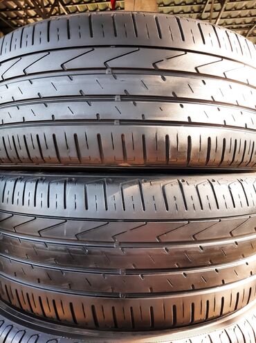 купить зимние шины бу: Шины 235 / 55 / R 18, Лето, Б/у, Пара, Корея, Hankook
