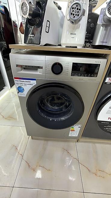 Bosch Serie 4 önyükləməli paltaryuyan maşın - Yük həcmi: 9 kq -