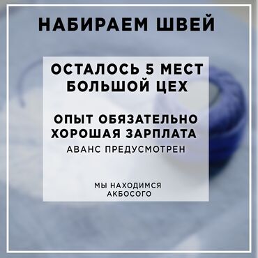 швея бишкеке: Швея Прямострочка