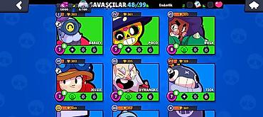 Digər: Brawl Stars hesabı - Kupa: 13 000 (mövsüm rekordu və ümumi rekord 13 — 6