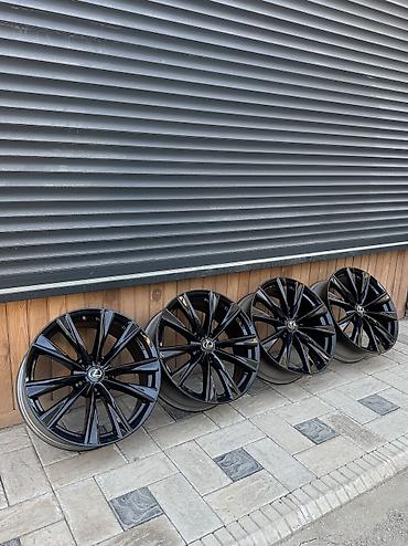 Диски: Литые Диски R 20 Lexus, Комплект, отверстий - 5, Б/у — 3