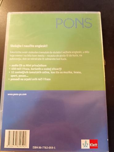 bekstvo u zoru: PONS – Engleski: Sto na sat (Audio CD + mini priručnik) Komplet za — 4