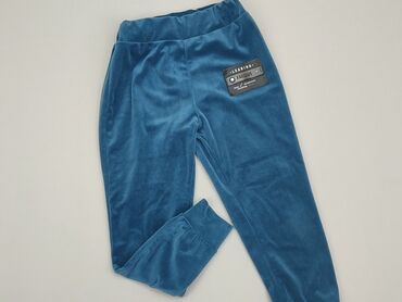 czarne spodnie dresowe nike: Sweatpants, 5-6 years, 110/116, condition - Perfect