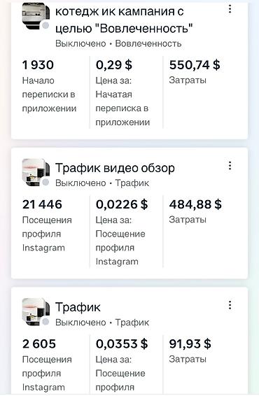 Интернет реклама: Facebook, Instagram, Анализ, Консультация, Настройка таргетированной рекламы — 10