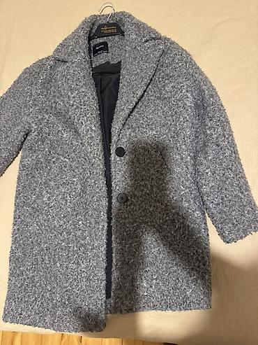 Paltolar: Palto, Bershka, XS, rəng - Boz — 3