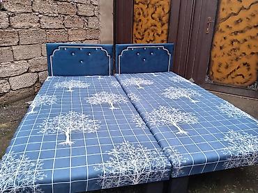 Çarpayılar: Təzə çarpayılar. Taxtadan yıgılır ustu dikdən. Mohkəmliyinə zəmanət — 15