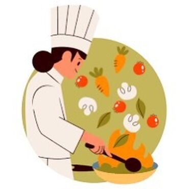 кафе столовые: Требуется Повар : Горячий цех, Национальная кухня, Более 5 лет опыта