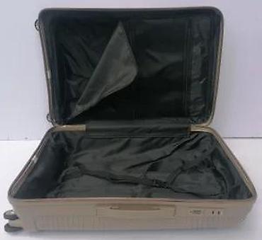 Putni koferi i torbe: Komplet kofera – 3 veličine, bež boja - Materijal: tvrda školjka — 21