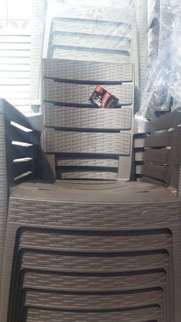 işlenmiş stol stul: Yeni, Stullar ilə, Plastik, Türkiyə