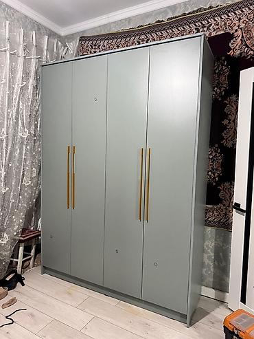 Шкафы: Шифоньер, шкаф для одежды, Новый, Прямой, ЛДСП — 2