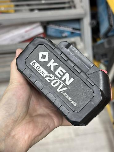 124 ак: Аккумулятор KEN 20V, 6.0Ah (Li-Ion) - Тип: литий‑ионный аккумулятор — 2