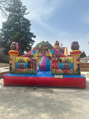 Батуты: Батут Надувной, Б/у — 1