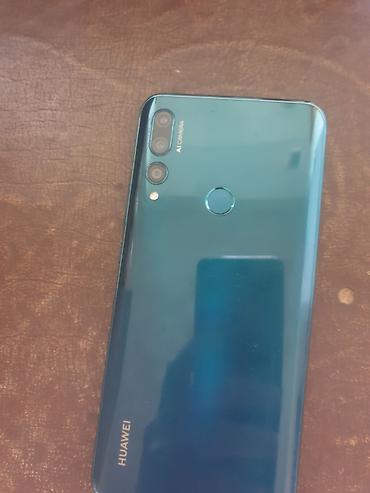 huawei pad: Huawei Y9 Prime, 128 GB, rəng - Yaşıl, Barmaq izi — 2