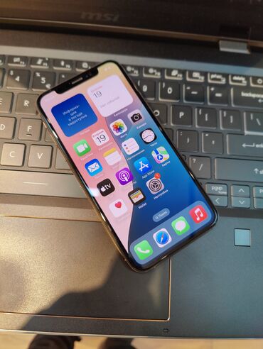 купить бу холодильник в бишкеке: IPhone Xs, Колдонулган, 256 ГБ, Алтын, 74 %