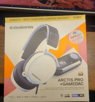 игровые наушники для пк: SteelSeries Arctis Pro + GameDAC — профессиональная игровая гарнитура