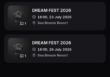 karabağ bilet: Məhsul: DREAM FEST 2026 biletləri Tədbir detalları: - Tarix və saat — 1
