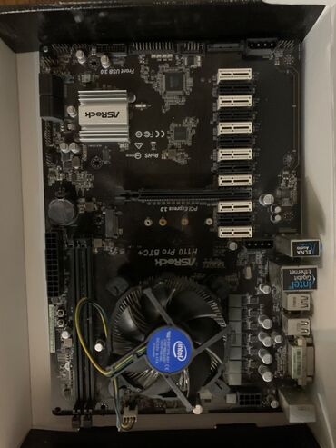 hp ana plata: Ana Platası ASRock H110pro, İşlənmiş