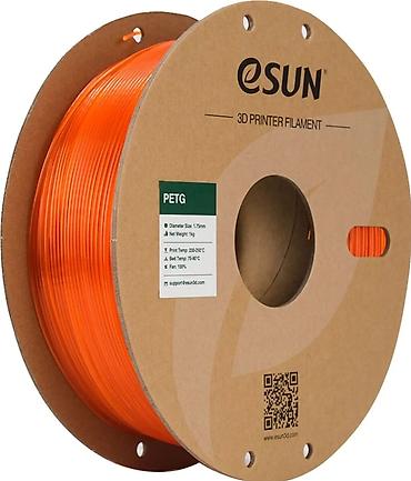 gələm: ESUN PETG 1.75mm Filament – Yarımşəffaf Narıncı, 1 kq Kateqoriya: 3D — 1