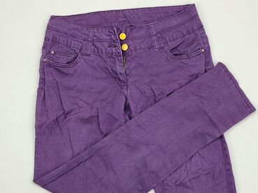 fioletowa długie spódnice: Jeansy, M, stan - Zadowalający