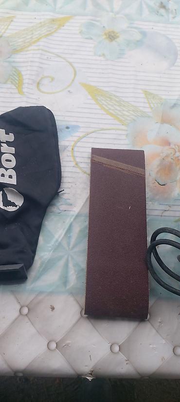 Polyonan aparatlar: Bort BBS-801N lentəli zımpara aparatı - Şəbəkə ilə işləyən, güclü — 4