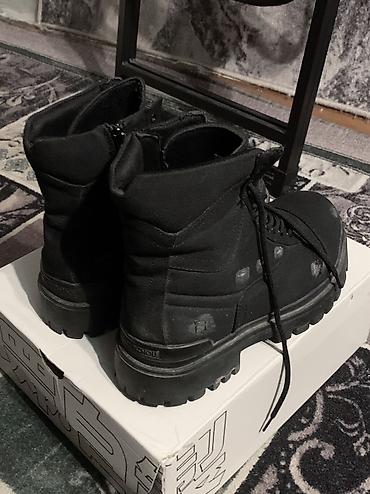 boot: Мужские ботинки, 42, 42.5, 43, Balenciaga, Б/у, цвет - Черный, Самовывоз, Платная доставка — 2