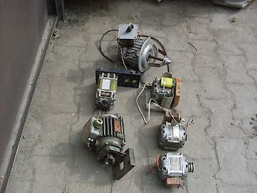 Электродвигатели: Продаю: Электродвигатели. 1. Стоял на центрифуге.220 вольт, 800 — 7