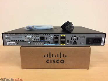 Modemlər və şəbəkə avadanlıqları: Cisco 1921, Cisco 1900, Cisco 1921/k9 2x RJ-45 LAN/WAN 10/100/1000
