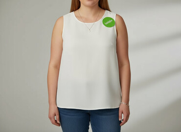 bluzki z aplikacją 3d: Linea, Women's blouse, size 4XL (EU 48)