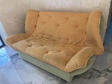 acılan kresloların satışı: İşlənmiş, Divan, 2 kreslo, Bazasız, Açılan — 2