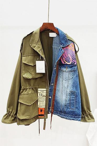 patch: Гибридная куртка-парка/джинсовка в стиле patchwork. Последние 3 фото — 1
