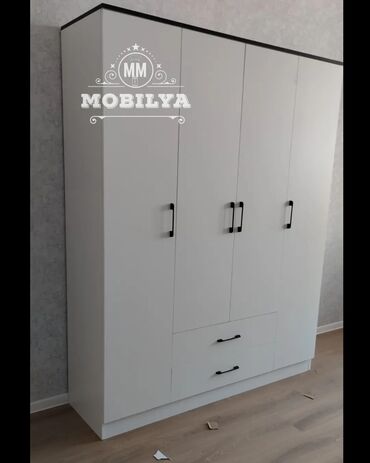 Dolablar: Yeni, Açılan, 4 qapılı Düz dolab, Qarderob, paltar dolabı, Azərbaycan — 8