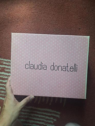 stikle 15 cm: Claudia Donatelli ženske sandale na blok petu nosene samo 2 puta po — 1