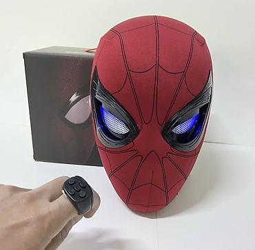 3d pen: Маска Человек Паук LED‑глазами и пультом управления - Реалистичная — 2