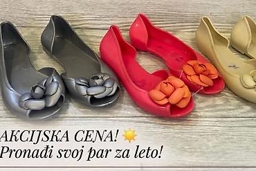 trikoi za balet i ples: Ženske gumene baletanke/sandale sa otvorenim prstima i dekorativnim 3D — 1