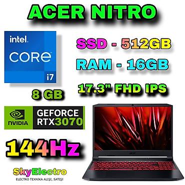 acer nitro 1: İşlənmiş Acer Nitro, 17.3 ", Intel Core i7, 512 GB, Ünvandan götürmə, Pulsuz çatdırılma, Ödənişli çatdırılma — 1