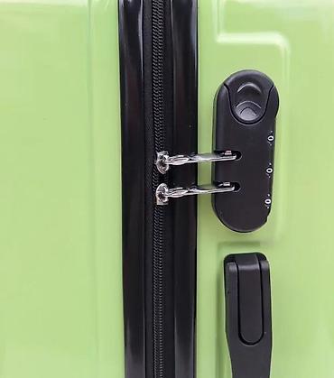 Rančevi, torbe i koferi: Dečiji koferi – set od 2 komada, zeleni, sa motivom malenog — 9