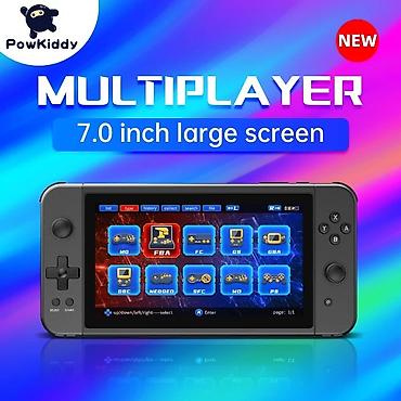 switch oled: Новая портативная игровая консоль POWKIDDY X70, 7-дюймовый HD-экран — 2