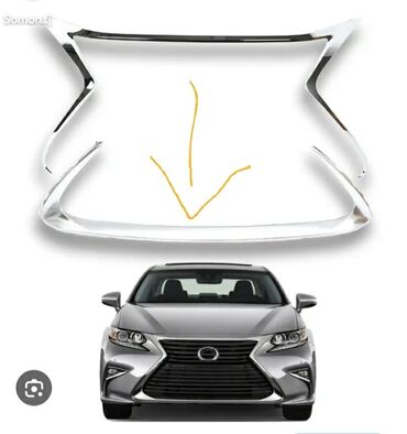 рено сценик 2: Накладка на бампер Передний Lexus, Новый, Оригинал